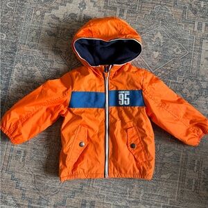 OshKosh B'gosh Vibrant Orange Jacket with Blue Accents